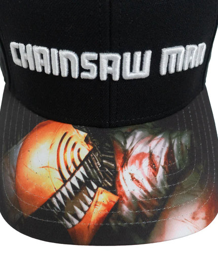 Chainsawman - Logo Embroidered Cap with Printed Peak (BIOWORLD)