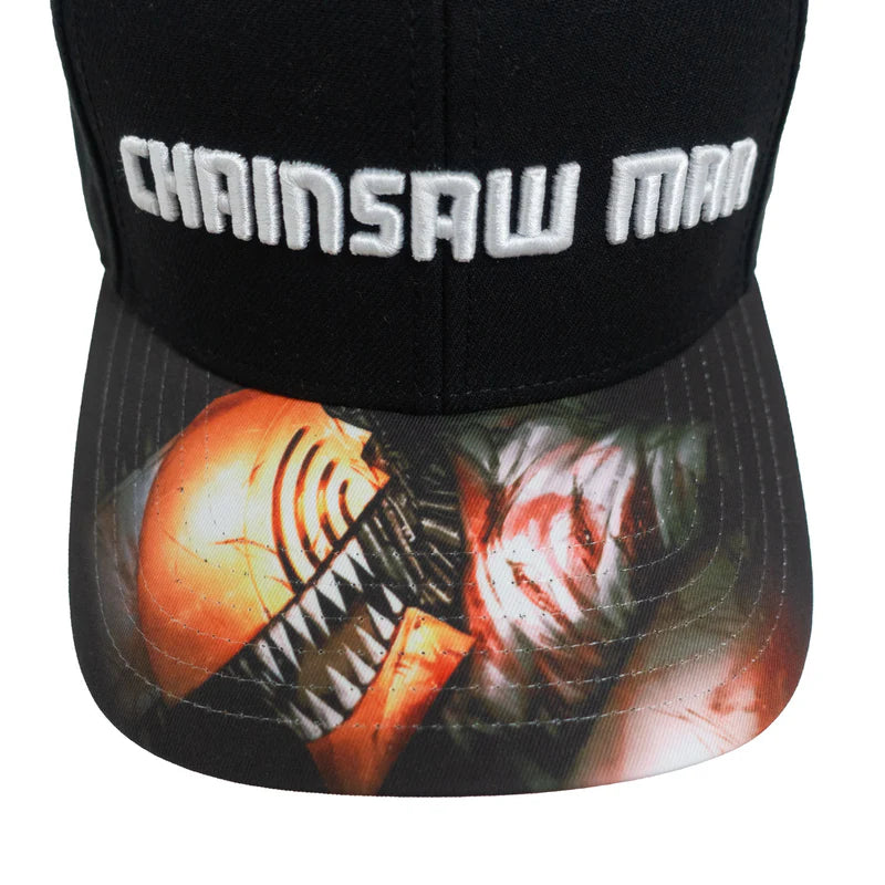 Chainsawman - Logo Embroidered Cap with Printed Peak (BIOWORLD)