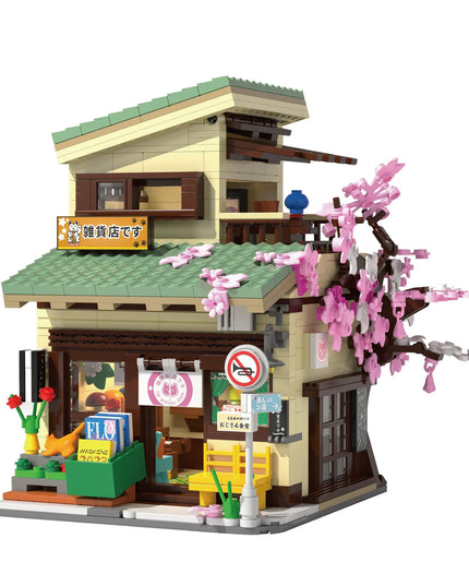 Kitty's Japanese Grocery Store - Block Build Kit 921 pcs (CADA)