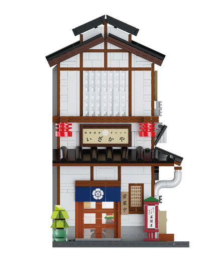 Japanese Corner Yakitori Izakaya Restaurant Bar - Block Build Kit 1195 pcs (CADA)