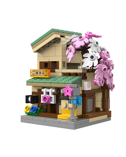 Mini Kitty's Japanese Grocery Store - Block Building Set 330 pcs (CADA)