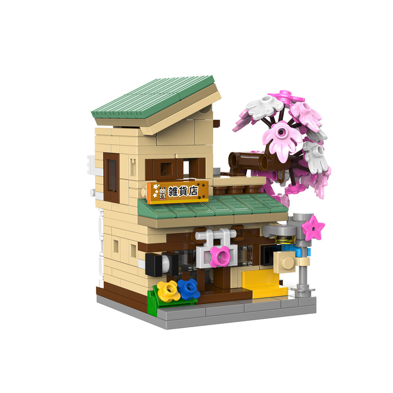 Mini Kitty's Japanese Grocery Store - Block Building Set 330 pcs (CADA)