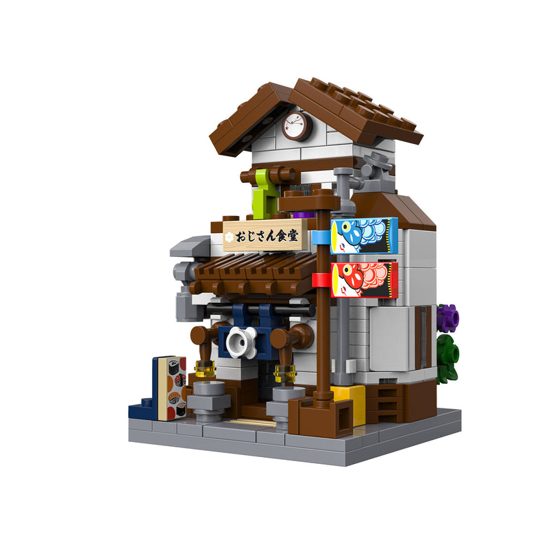 Mini Japanese Style Canteen - Block Building Set 313 pcs (CADA)