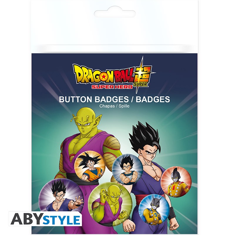 Dragon Ball Super Hero - Character Badge Pack (ABYKEY115)
