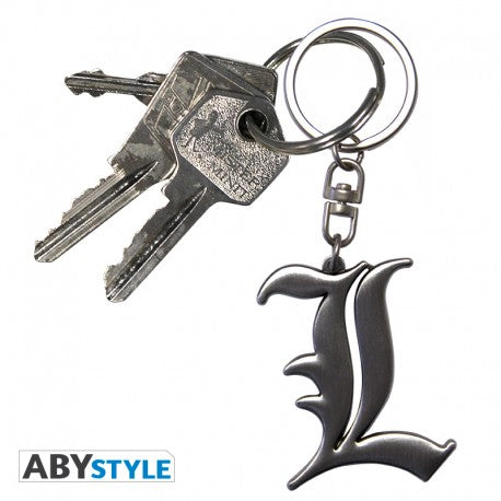 Death Note - "L" 3D Keychain (ABYKEY194)