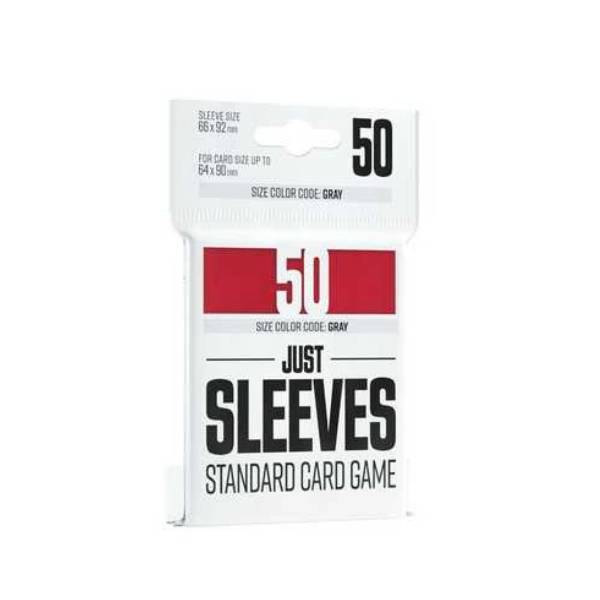 Just Sleeves: Standard Card Game Red (50) (GAME GENIC)
