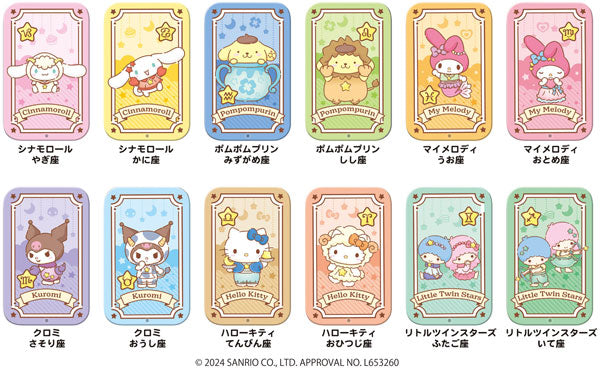 Sanrio Characters Slide Can - Constellations Edition with Ramune Candy (HEART)