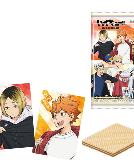 Haikyu!! Caramel Wafers with Collectable Card (BANDAI)