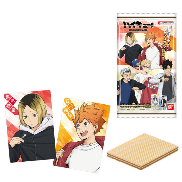 Haikyu!! Caramel Wafers with Collectable Card (BANDAI)