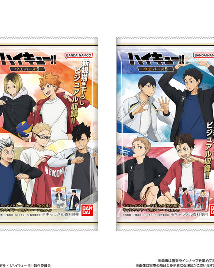 Haikyu!! Caramel Wafers with Collectable Card (BANDAI)