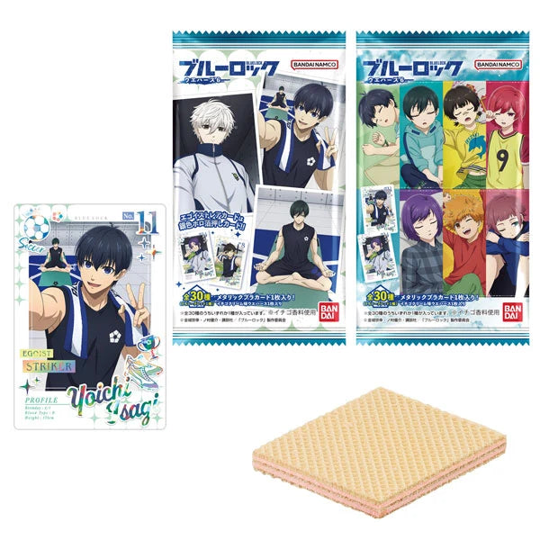 Blue Lock - Strawberry & Cream Wafers & Collectable Card Vol 6 (BANDAI)