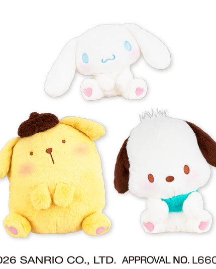 Sanrio Characters Fluffy Sitting Plush BIG Type 2 (EIKOH)
