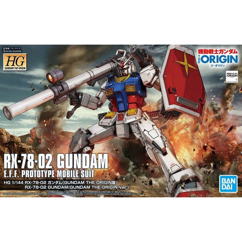 1/144 HG Rx-78-02 Origin Gundam Model Kit (BANDAI)