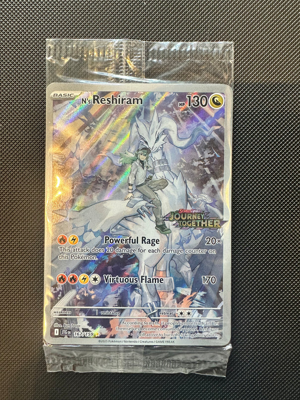 (Sidcup) Pokemon TCG Single - N's Reshiram (STAMPED) | Journey Togther 167/159 NM