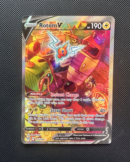 (Sidcup) Pokemon TCG Single - Rotom V | Lost Origin 177/196 (LP)