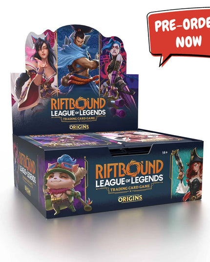 RELEASE 31st OCT 2025: Riftbound: League of Legends TCG - Set 1 - Origins Booster Box