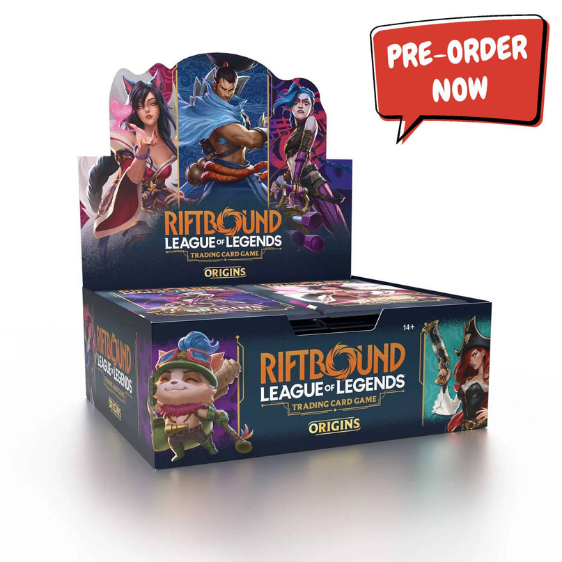 RELEASE 31st OCT 2025: Riftbound: League of Legends TCG - Set 1 - Origins Booster Box
