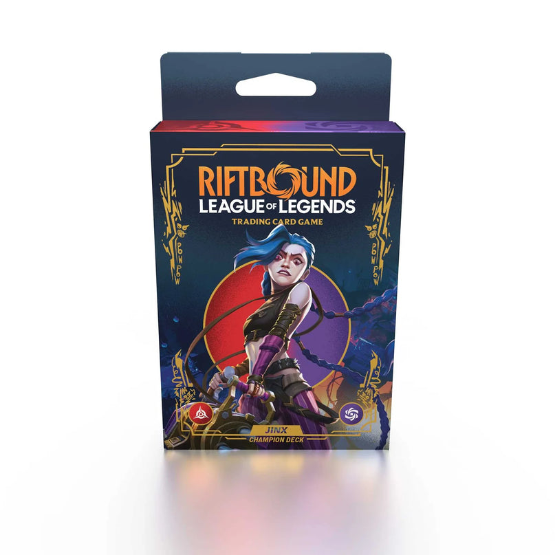 RELEASE 31st OCT 2025: Riftbound: League of Legends TCG - Set 1 - Origins Champion Deck - Jinx