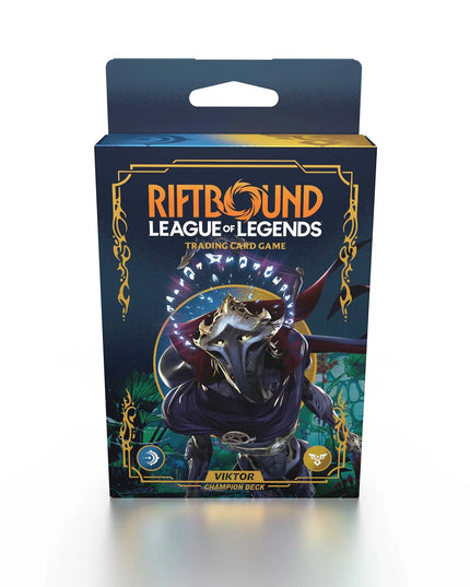 RELEASE 31st OCT 2025: Riftbound: League of Legends TCG - Set 1 - Origins Champion Deck - Viktor