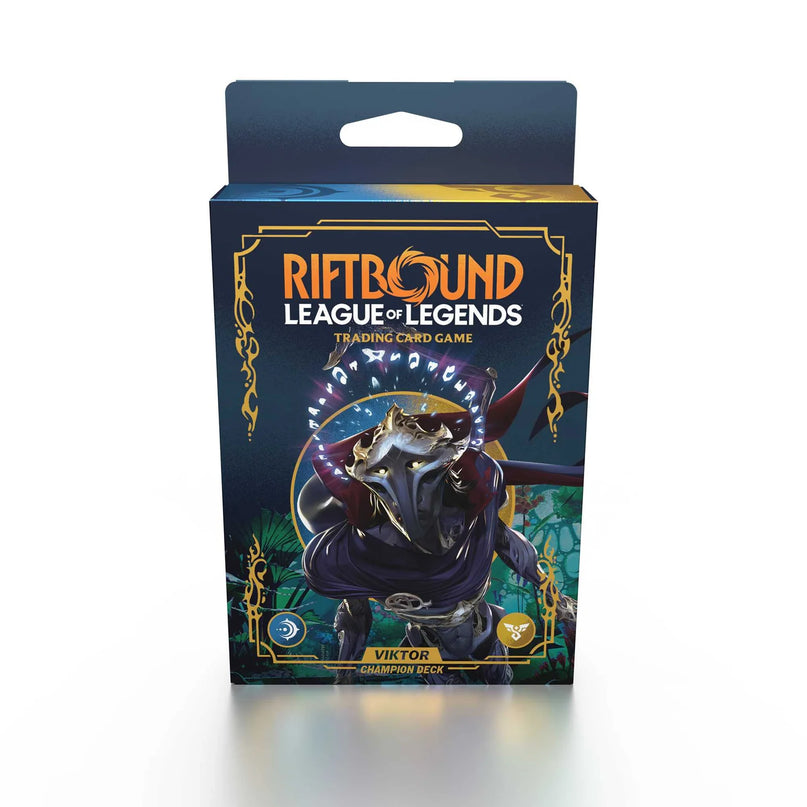 RELEASE 31st OCT 2025: Riftbound: League of Legends TCG - Set 1 - Origins Champion Deck - Viktor