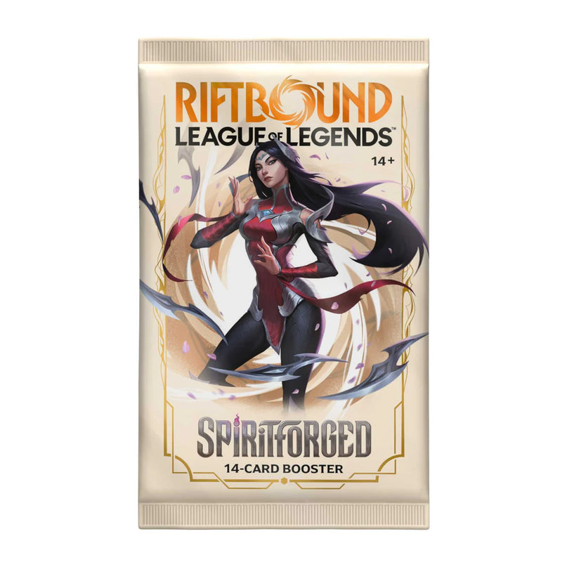 RELEASE 13th FEB 2026: Riftbound: League of Legends Trading Card Game - Spiritforged Booster Pack