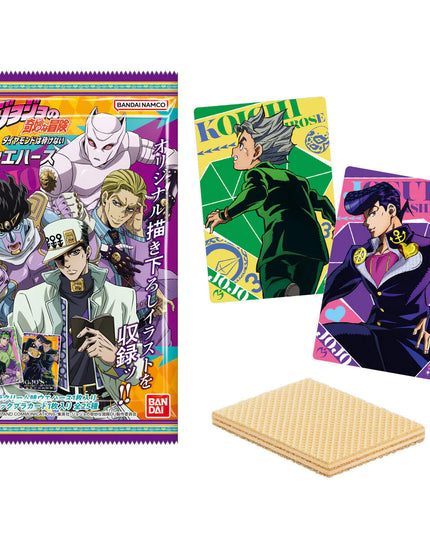 Jojo's Bizarre Adventure - Diamond Is Unbreakable Vanilla Wafer & Collectors Card (BANDAI)