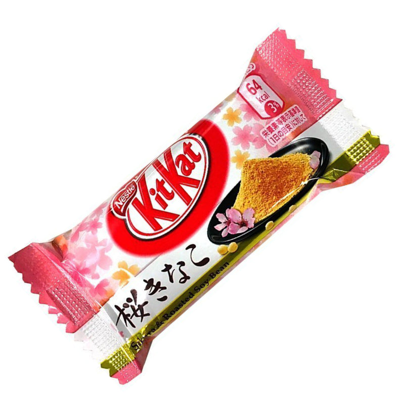 KitKat Premium Seasonal Sakura & Roasted Soy Bean Flavour SINGLE (NESTLE)
