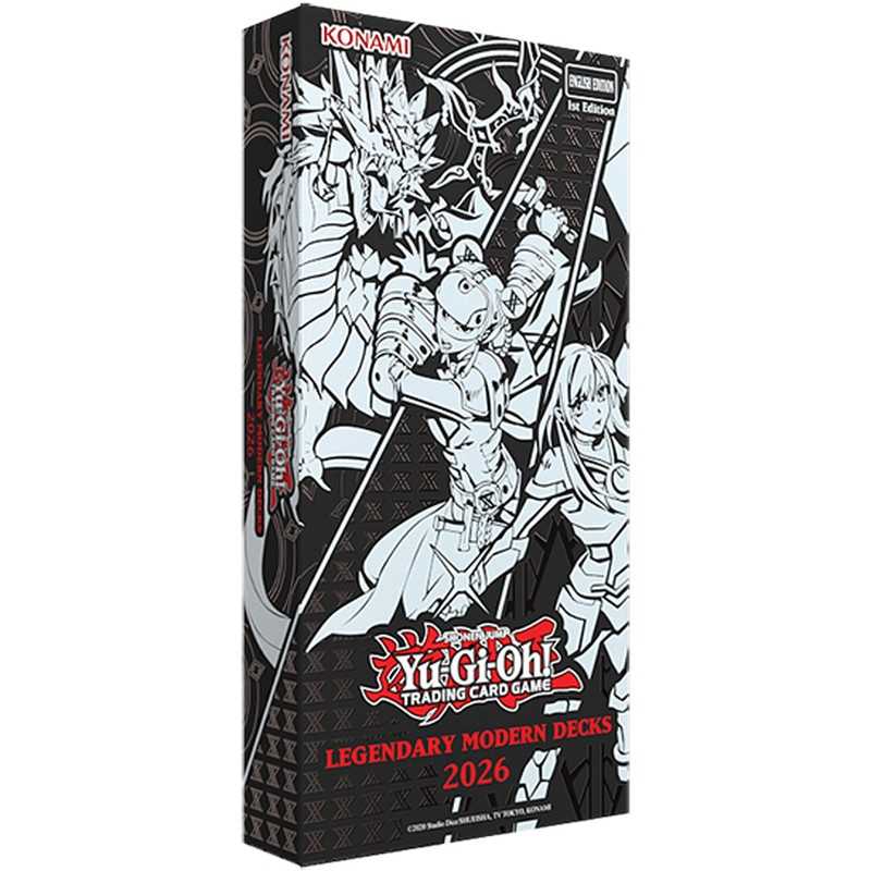 RELEASE 23RD APRIL 2026 : Yu-Gi-Oh!  TCG: Legendary Modern Decks 2026