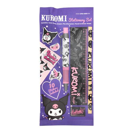 Sanrio - Kuromi Stationery Set (BLUE SKY STUDIOS)