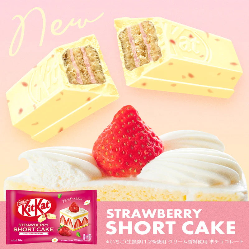 KitKat Strawberry Shortcake Flavour SINGLE (NESTLE)