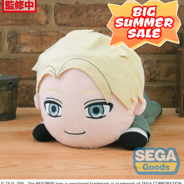 CLEARANCE SPY x FAMILY Loid Forger Nesoberi MEJ 30cm Long Plush (SEGA)