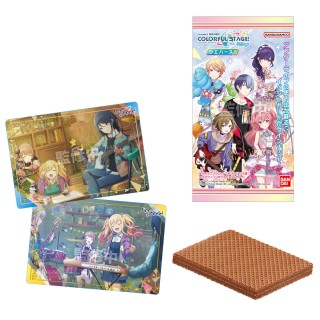 Vocaloid: Project Sekai - Colorful Stage Feat. Hatsune Miku Vol 6. Milk Chocolate Wafer and Collectors Card (BANDAI)