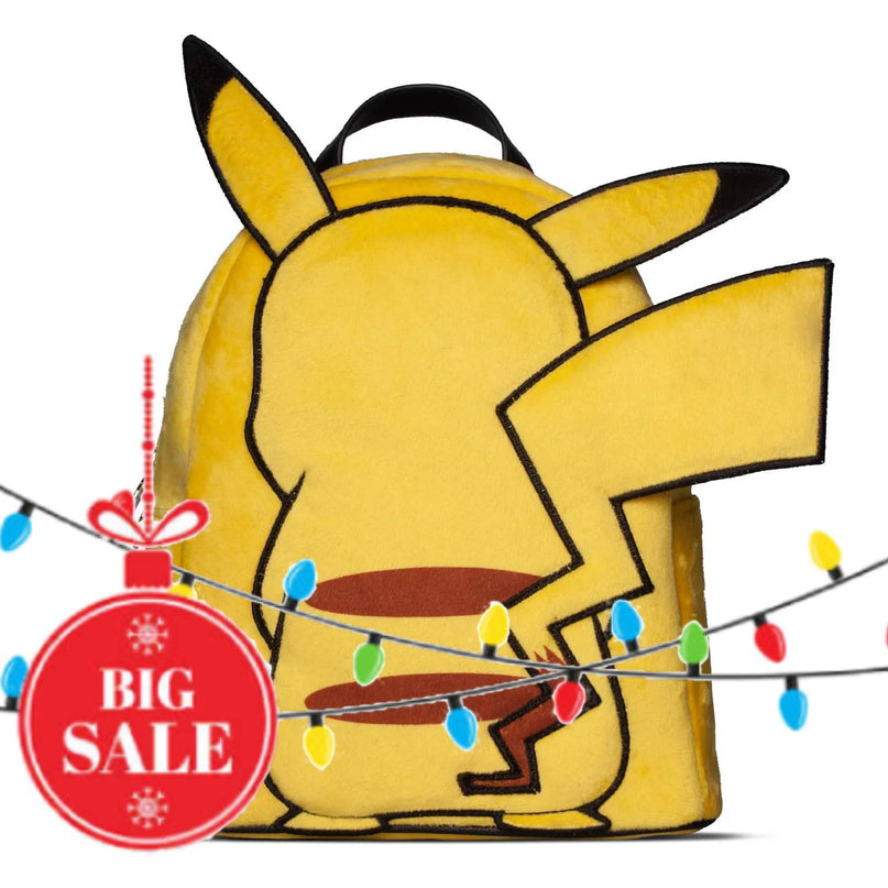 Pokemon - Pikachu Faux Fur Mini Backpack (DIFUZED)