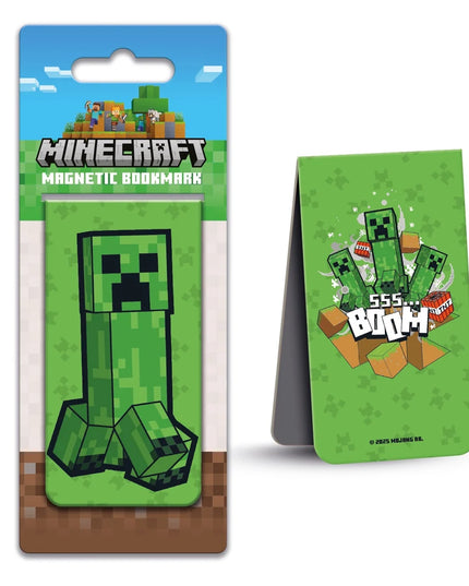 Minecraft Creeper Magnetic Bookmark (PYRAMID)