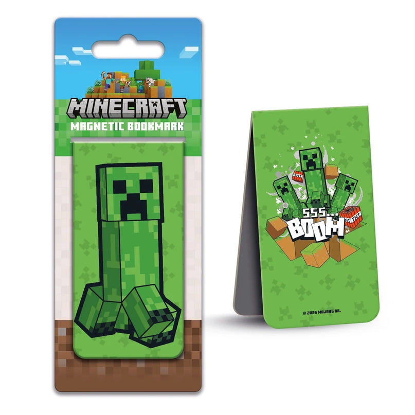 Minecraft Creeper Magnetic Bookmark (PYRAMID)