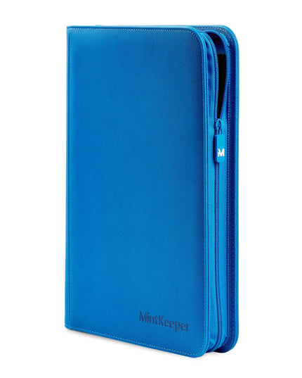 MintKeeper - 252 Toploader Binder - 9 Pocket - BLUE