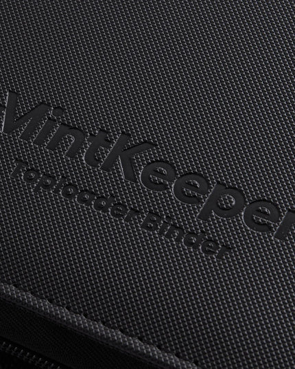 MintKeeper - 252 Toploader Binder - 9 Pocket - BLACK