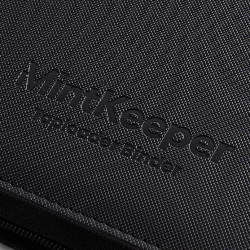 MintKeeper - 252 Toploader Binder - 9 Pocket - BLACK