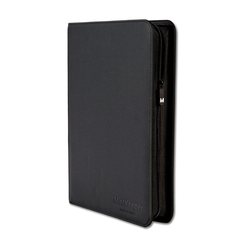 MintKeeper - 252 Toploader Binder - 9 Pocket - BLACK