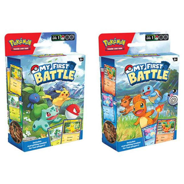 Pokemon TCG - My First Battle - Bulbasaur vs Pikachu / Charmander vs Squirtle