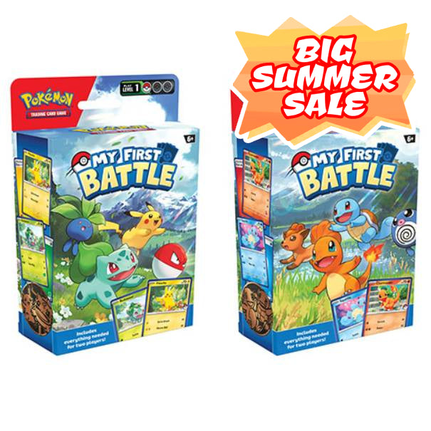 Pokemon TCG - My First Battle - Bulbasaur vs Pikachu / Charmander vs Squirtle