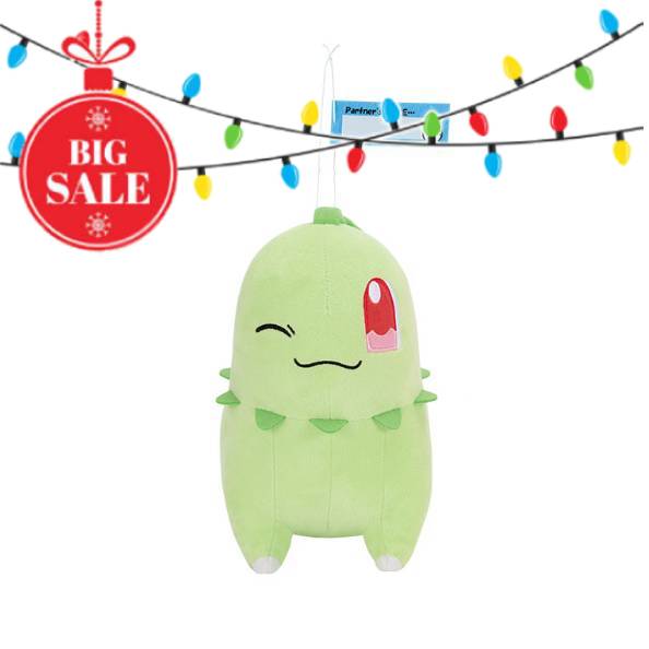 Pokemon - Hello Partner -Chikorita Plush 20cm (BANPRESTO)