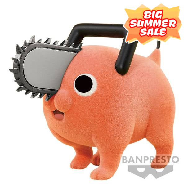 Chainsaw Man - Pochita Fluffy Puffy Figure Ver. A (Standing) 7cm (BANPRESTO)