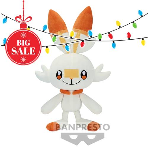 Pokemon - Scorbunny Plush 18cm (BANPRESTO)