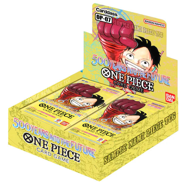 RELEASE 28th JUNE: One Piece TCG  - 500 Years Into The Future (OP-07) Booster Box (24 Packs)