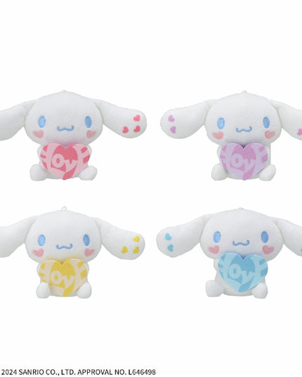 Sanrio =LOVE x Cinnamoroll Mascot Plush Colorful Version Vol.1 10cm (SEGA)