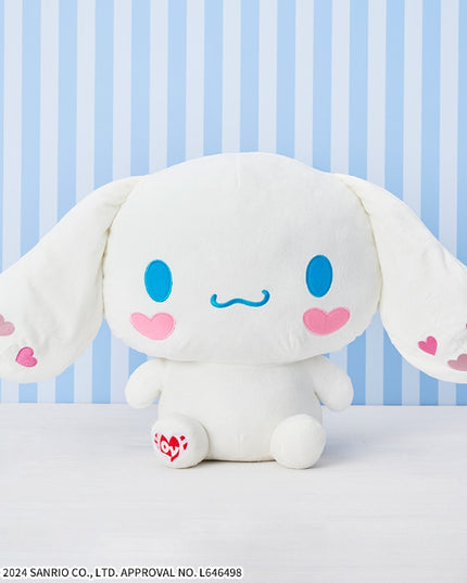 Sanrio =LOVE x Cinnamoroll Super Large Plush 50cm (SEGA)