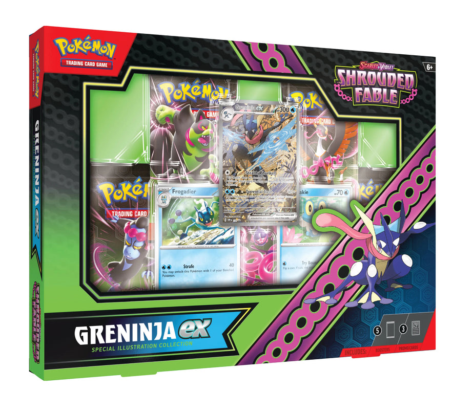RELEASE 2nd AUGUST 2024: Pokemon TCG - Scarlet & Violet 6.5 Shrouded Fable - EX Special Collection Greninja