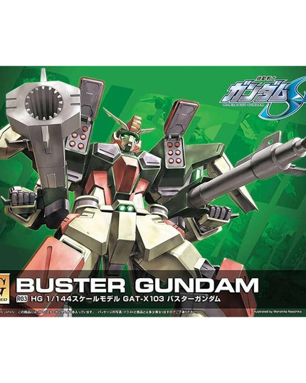 1/144 HG Buster R03 Gundam Model Kit (BANDAI)