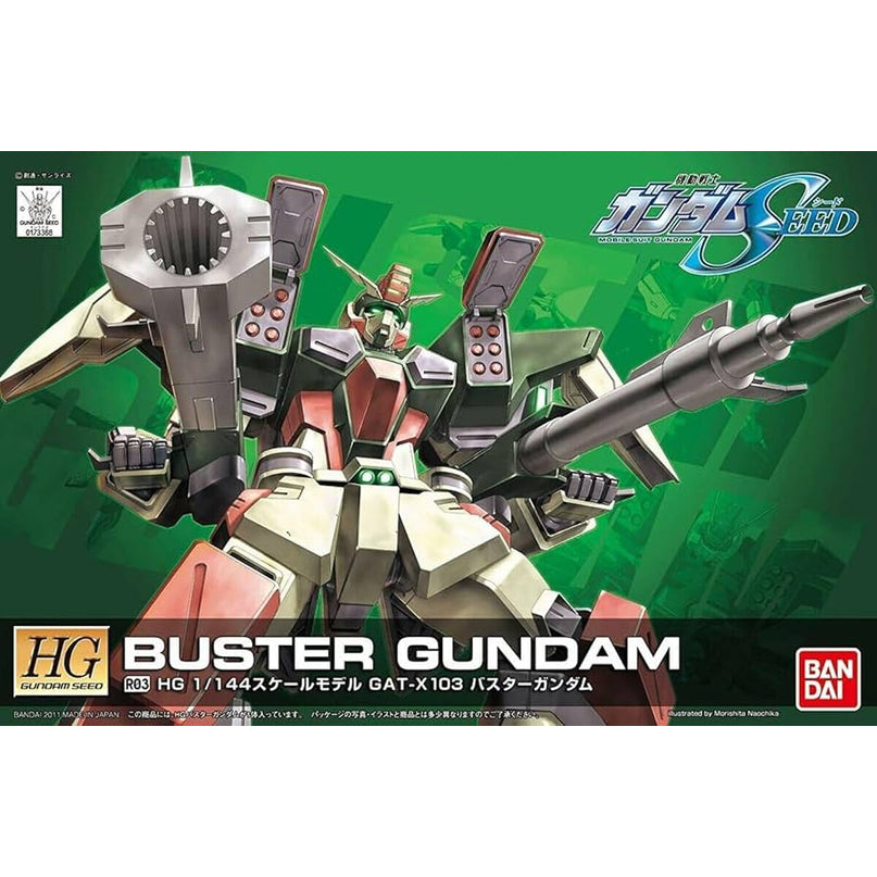 1/144 HG Buster R03 Gundam Model Kit (BANDAI)